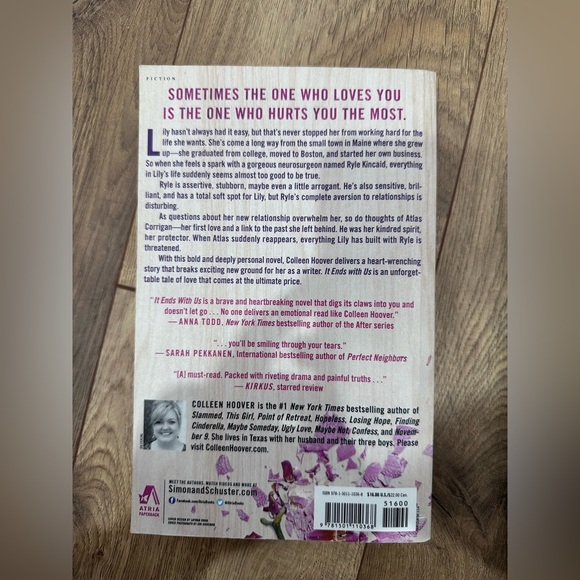 Colleen Hoover Book Set Bundle - It Ends With Us & It Starts With Us - Picture 11 of 15